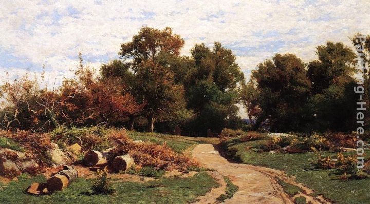 Hugh Bolton Jones A Country Path in Summer